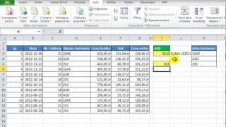 Excel - Sumowanie po wielu kryteriach SUMA.JEŻELI i SUMA.WARUNKÓW - pytania widzów #4