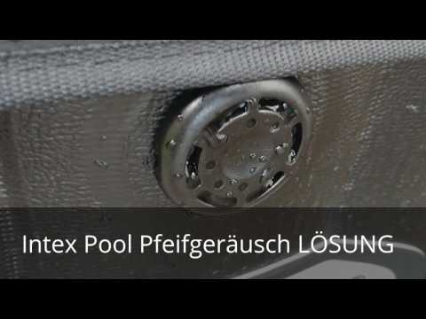 Intex Whirlpool Pure SPA 28454 Jet + Bubble Deluxe Octagon Pfeifen - LÖSUNG!