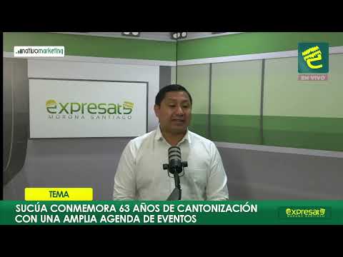 Entrevista: Alcalde del cantón Sucúa, Sebastián Rodríguez