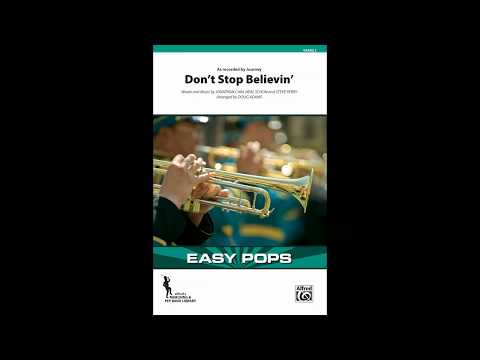 Don't Stop Believin', arr. Doug Adams – Score & Sound