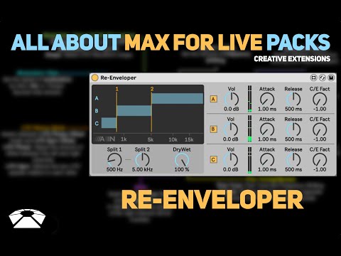 All About Max for Live Packs - Re-Enveloper | Creative Extensions
