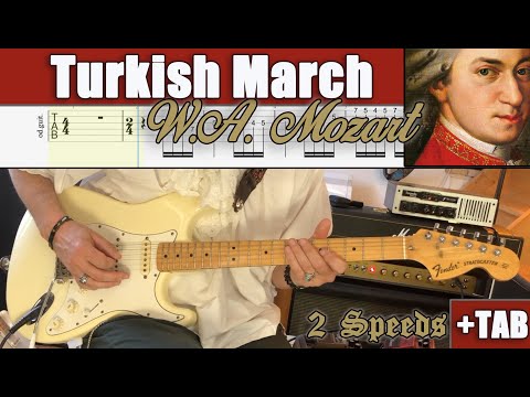 Turkish March - W.A. Mozart (Cover + TAB)