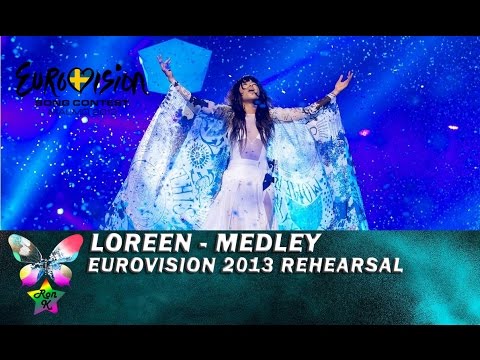 Loreen Medley: "We Got The Power", "My Heart Is Refusing Me", "Euphoria" - Eurovision 2013