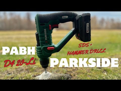 NEW! PARKSIDE PABH 20-Li D4. Budget SDS hammer drill. Is it worth it?