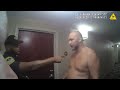 MAN THINKS HE CAN TERRORIZE HOTEL GUESTS WITHOUT CONSEQUENCES POLICE BODY CAM FOOTAGE