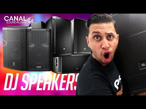 Shopping for (NEW) DJ Speakers | Speaker Demos (EV, DAS, QSC, JBL)
