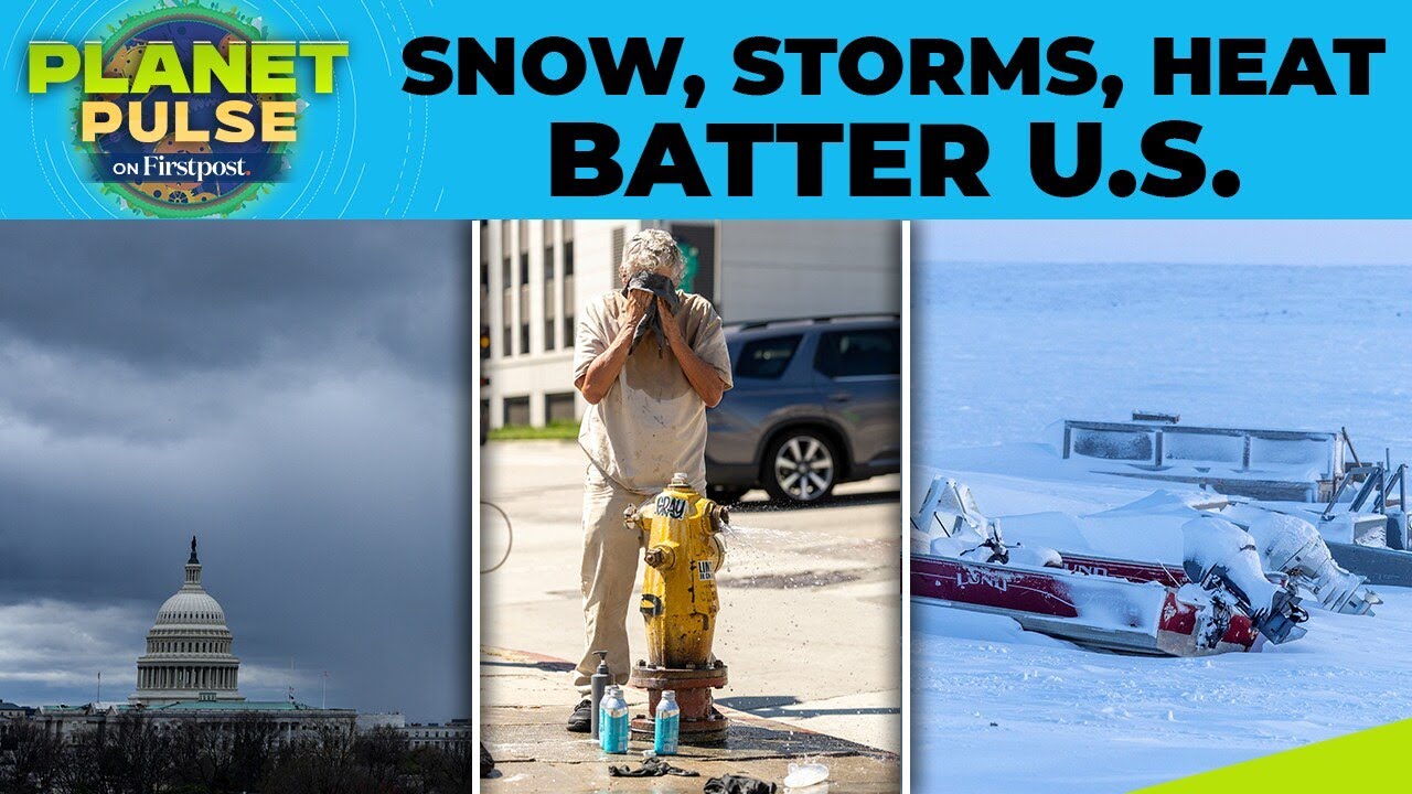 US Faces Triple Weather Threat: Snow, Tornadoes, Heat | Planet Pulse | N18G
