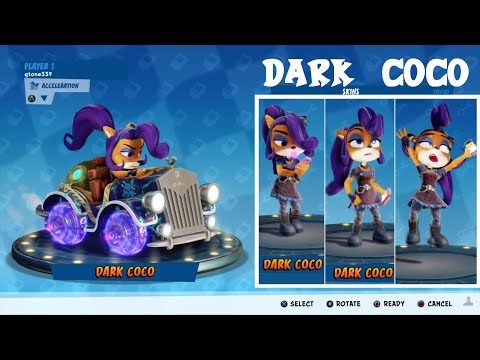 CTR Nitro-Fueled - Pit Stop - Dark Coco
