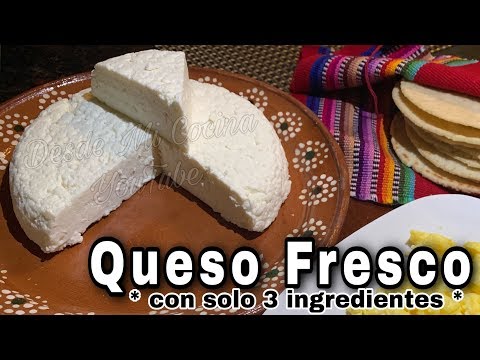 Como hacer QUESO FRESCO -Casero- || DESDE MI COCINA by Lizzy
