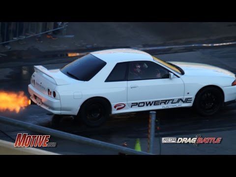 2015 Drag Battle Encore: 9 and 10-second GT-R street cars being booted from the track