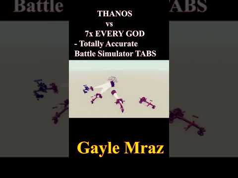 100x ROMAN TESTUDO vs 2x EVERY GOD   Totally Accurate Battle Simulator TABS 1