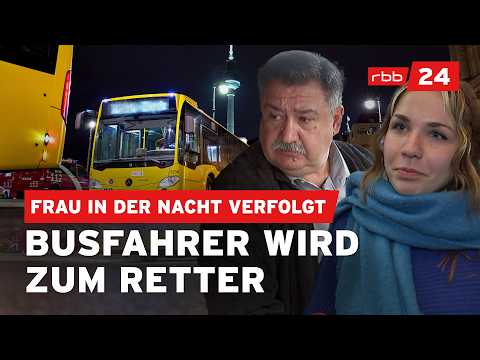 BVG-Busfahrer rettet Frau vor Verfolger: Auszeichnung für Zivilcourage
