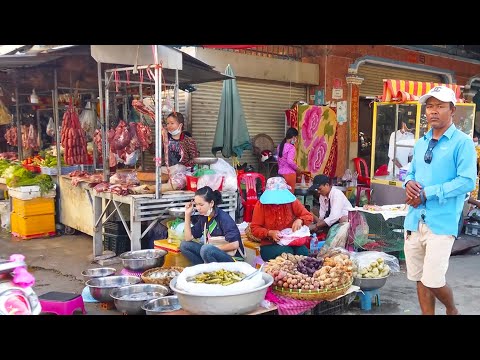 Night And Morning Street Food In Phnom Penh - Fresh Foods For Sales