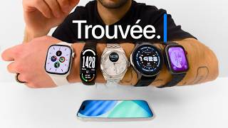 J'ai tenté de trouver une meilleure montre pour mon iPhone