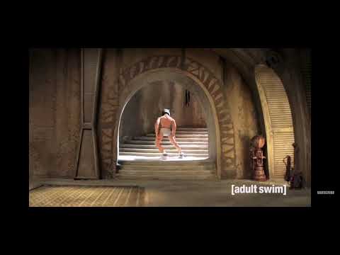 Boba Fett DANCING in Jabba the Hutt's palace | robot chicken star wars