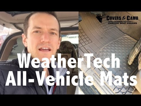 WeatherTech AVM (All-Vehicle Mat) Floor Mats Installation and Review