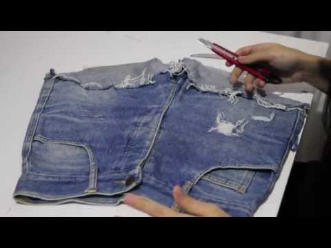 DIY - Como Desfiar Seu Jeans passo a passo / How To Make A Destroyed Jeans step by step
