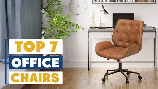 Best Rated Office Chairs for Ergonomic Support & Productivity