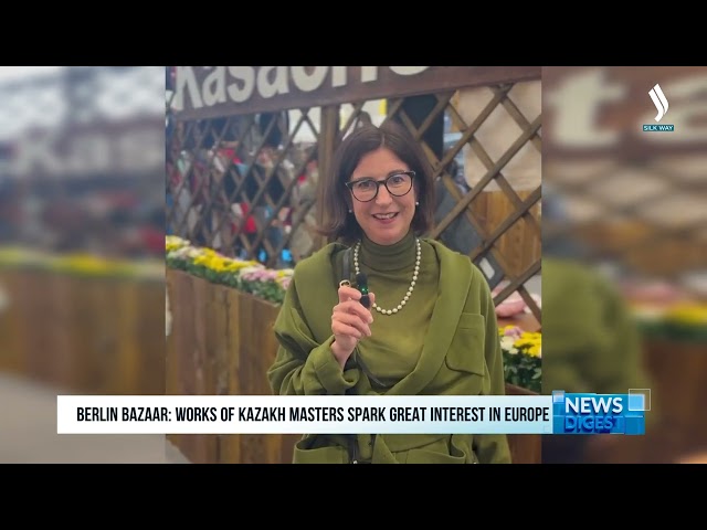 «Berlin Bazaar-2023» коноктору казак маданияты менен кол өнөрчүлүгүнө суктанышты
