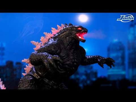 Godzilla x Kong: The New Empire Heat-Ray Breath Godzilla R/C Action Figure Video