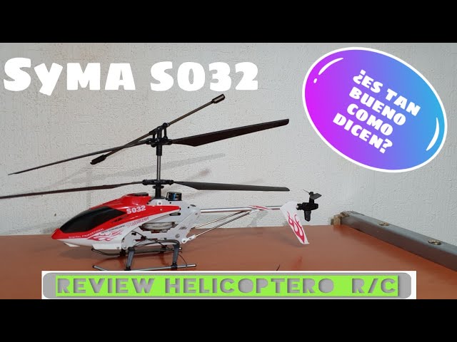 Vídeo relacionado con Mucek Helicóptero teledirigido de 2,4 G, luces LED, 3,5 canales, giroscopio y altura fija, avión de juguete para niños adecuado para interior y exterior (azul)