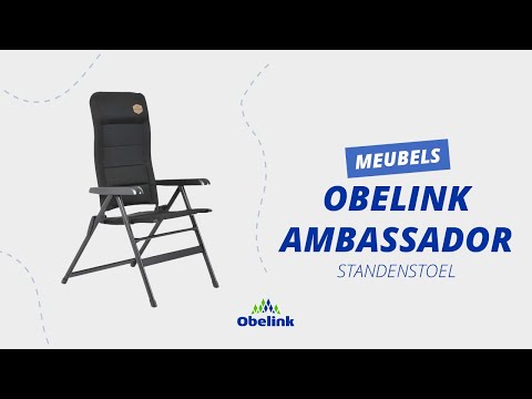 Obelink Ambassador Klappstuhl - Black