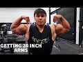 How To Get 20 Inch Arms