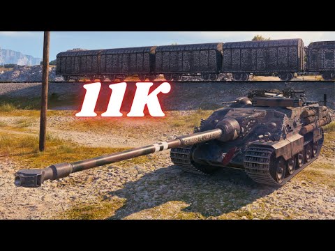AMX 50 Foch B  11K Damage  WoT Replay – World of Tanks