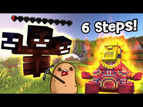 How to *EASILY* defeat The Wither in 6 steps! [Minecraft] | MC Eternal