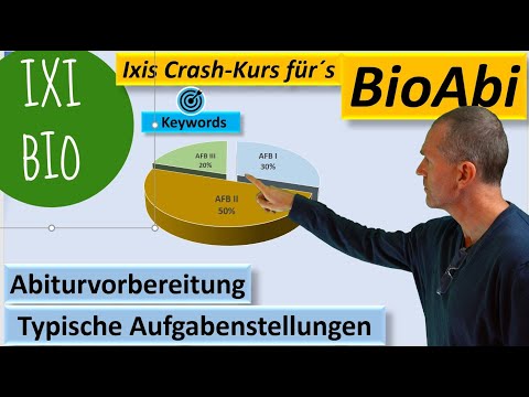 Typical tasks in the biology A-levels - Biology A-levels 2022 - Comparison - Basic concepts