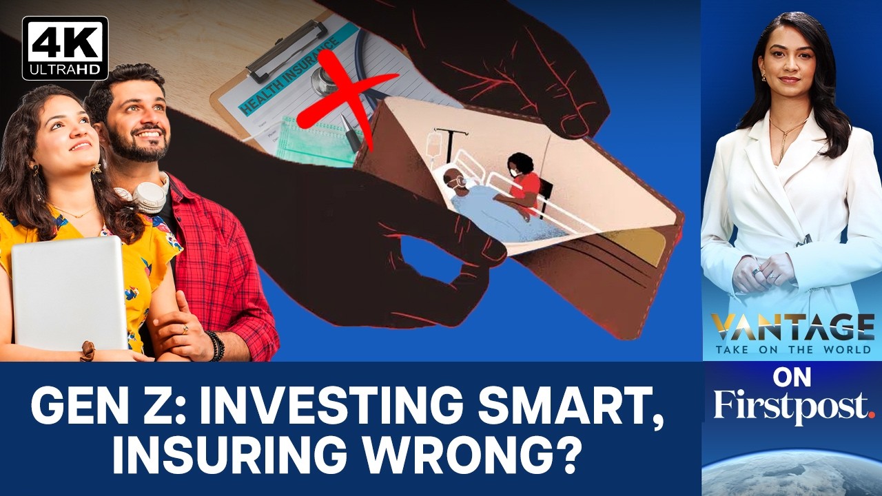 Gen Z Stacking SIPs, Mutual Funds; But Maybe Bad at Insurance | Vantage on Firstpost | N18G | 4K