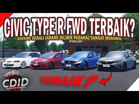 TRY ALL CIVIC TYPE R CDID, WHICH IS THE MOST WORTH IT? GOOD CARS RARELY SEEN | CDID ROBLOX V2.0