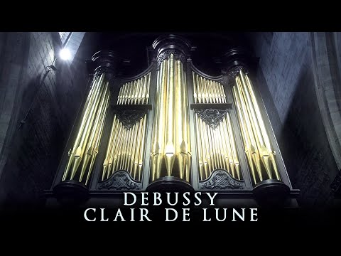 DEBUSSY - CLAIR DE LUNE - ORGAN SOLO - JONATHAN SCOTT