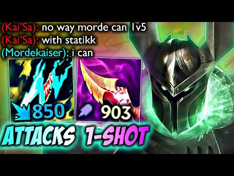 STATIKK SHIV MORDEKAISER CAN 1v5 (SEASON 13.5)
