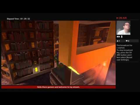 Yooka-Laylee Stream Clip. Ground pounding near bookshelves causes glitches. Streamed on 31/7/17.