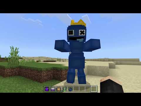 Rainbow Friends ATTACK in Minecraft PE