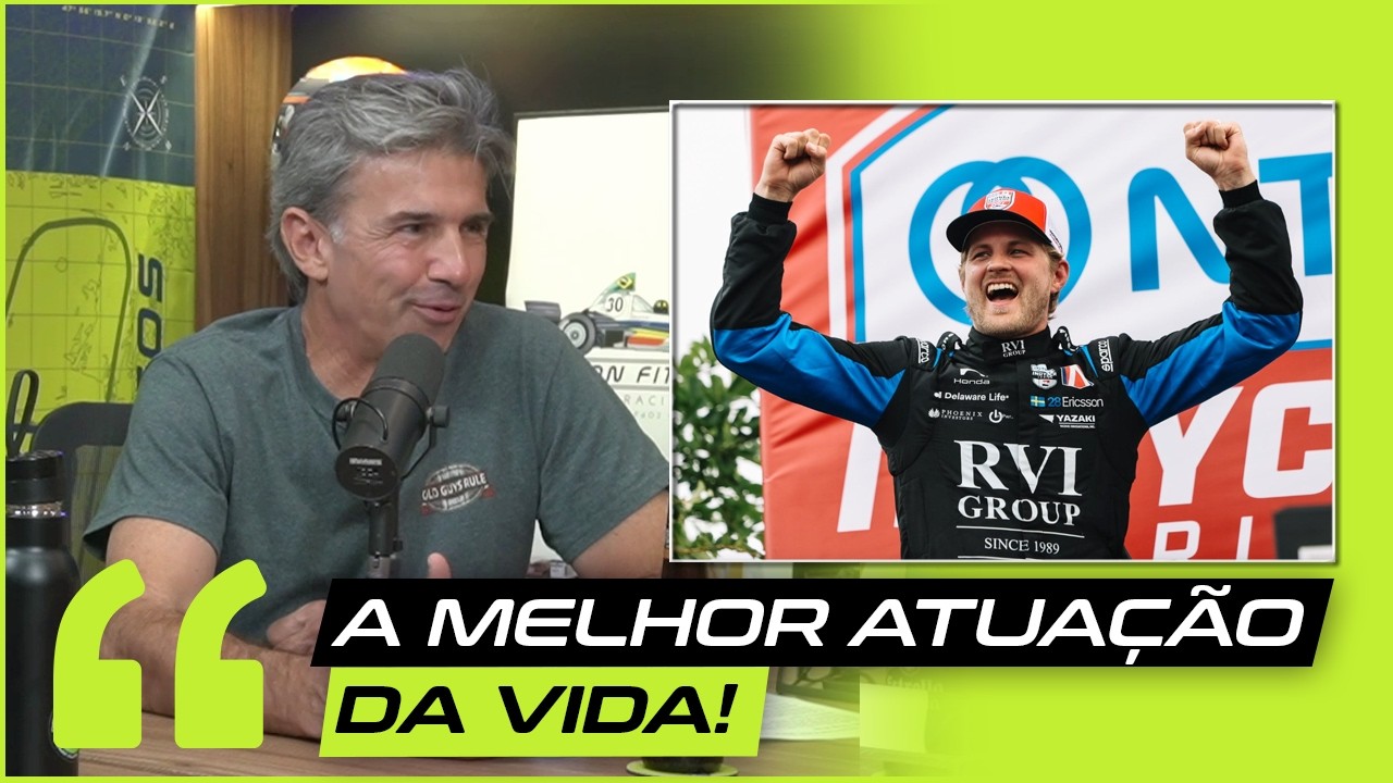 MARCUS ERICSSON VENCE EM CORRIDA CAÓTICA DA INDY NO CANADÁ #Cortes #PelasPistasPodcast