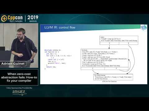 When C++ Zero-Cost Abstraction fails: how-to Fix Your Compiler - Adrien Guinet - CppCon 2019
