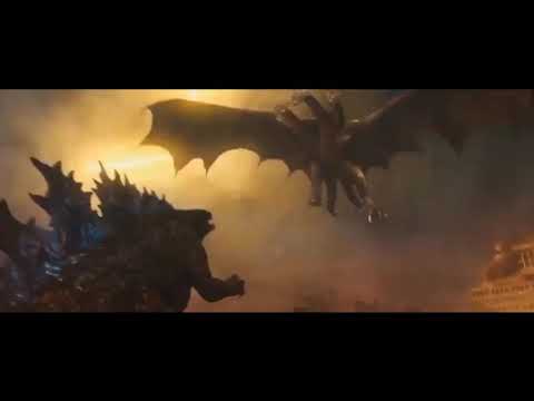 Godzilla: King of The Monsters - Sky Drop Scene + Mothra Death