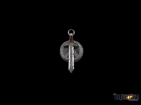 How to make a Spartan Sword & Board necklace with Silver all by hand ep 52!