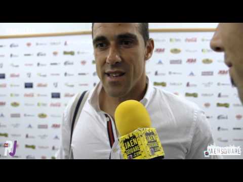 Post partido Girona (Óscar Quesada, Toni García, Fran Machado e Israel Jerez)