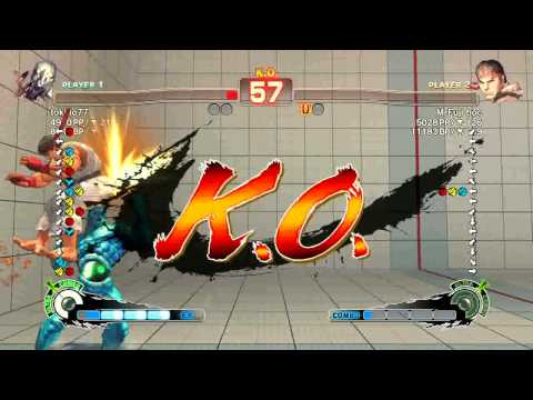 SSF4 2012 Seth (tokido) vs Ryu (MrFuji boc) Japanese Ranking Match
