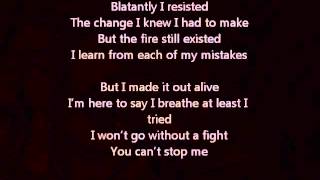 The Fire -Tonight Alive lyrics