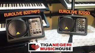 Video thumbnail for Review Behringer EUROLIVE B207MP3 & EUROLIVE B205D  AJJJJIIIIB BANGEEET !! by Tiga Negeri Music House Cirebon