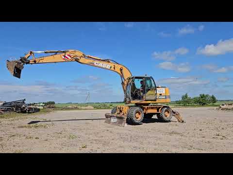 Case WX 165, excavator