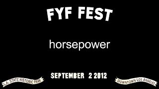 2012-09-02 - Lightning Bolt - 'Horsepower' - FYF Fest