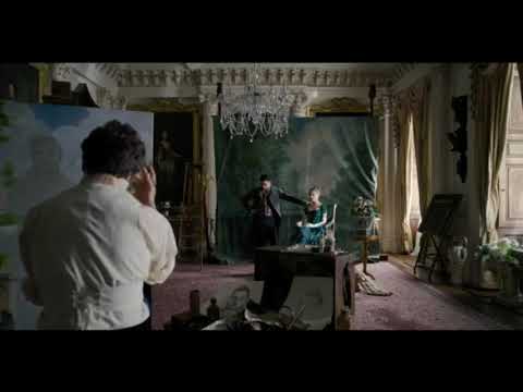 Bridgerton 1x08 -Daphne and Simon pose for a painting