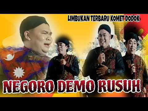 NEGORO DEMO RUSUH • LIMBUKAN KOMET DODOK TERBARU DAGELAN JOWO LUCU DAGELAN VIRAL WAYANG KULIT 