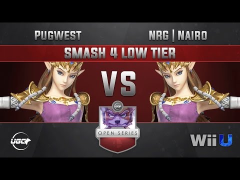 UGC Smash Open Low Tiers SMASH 4 LOW TIER - Pugwest (Zelda) vs NRG | Nairo (Zelda)