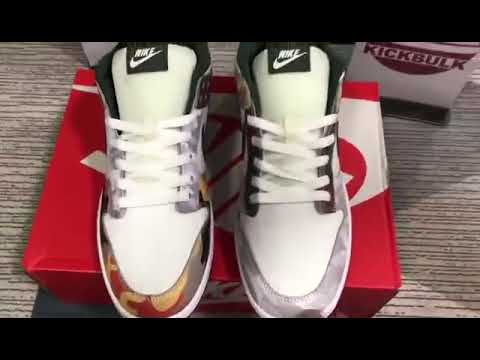 NIKE DUNK LOW SE 'SAIL MULTI-CAMO' DH0957-100 kickbulk sneakers